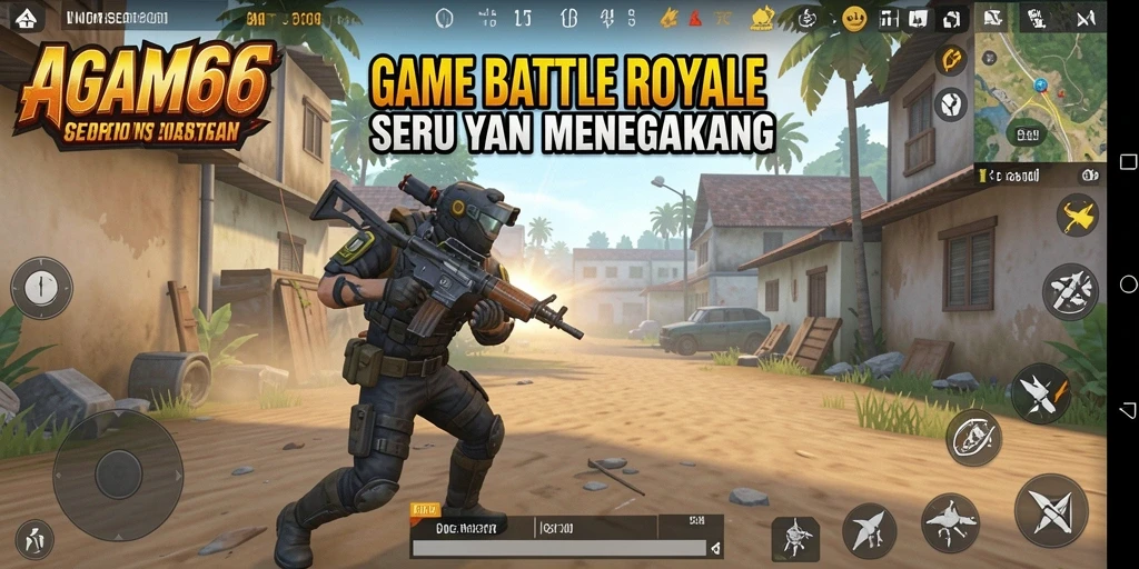 Gameplay AGAM66 yang seru dan menantang di medan tempur.