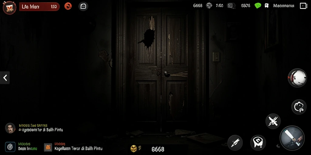 Tampilan menakutkan dari gameplay G668 yang penuh ketegangan.