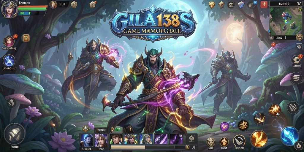 Screenshot GILA138 menunjukkan pemain dalam aksi pertempuran epik.