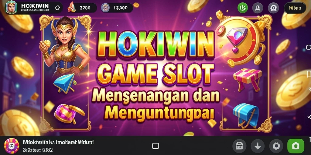 Tampilan menarik dari gameplay HOKIWIN yang seru.