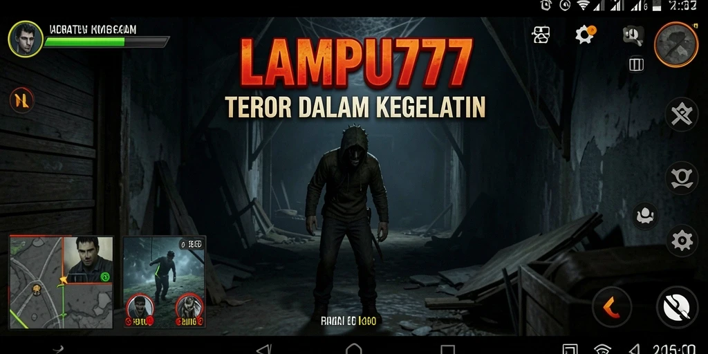 Screenshot LAMPU777 menampilkan suasana menakutkan dengan gameplay mendebarkan.