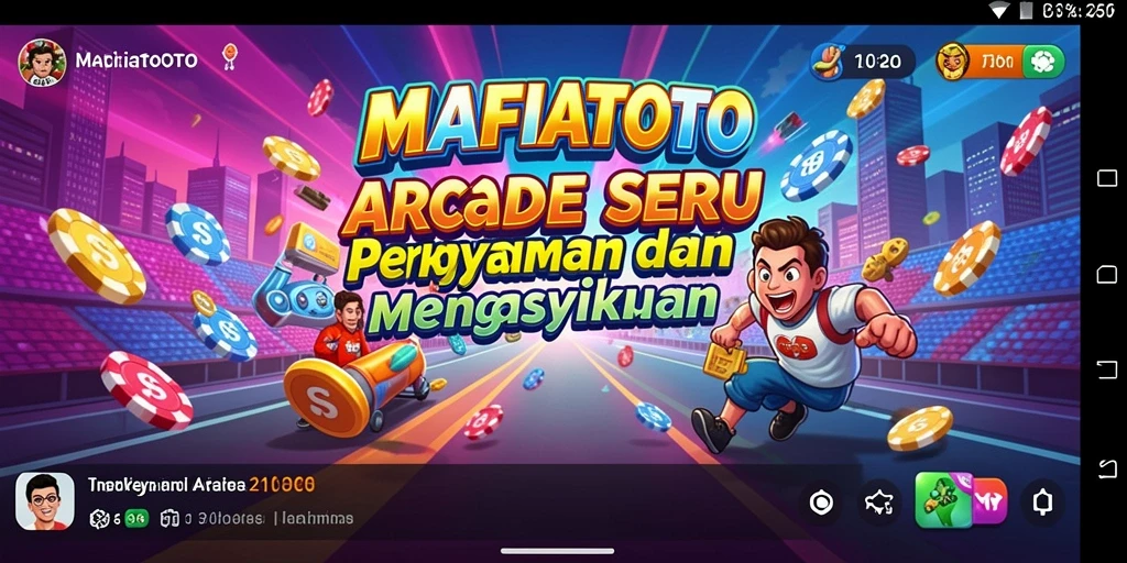 Screenshot utama MAFIATOTO menampilkan gameplay seru dan menantang.