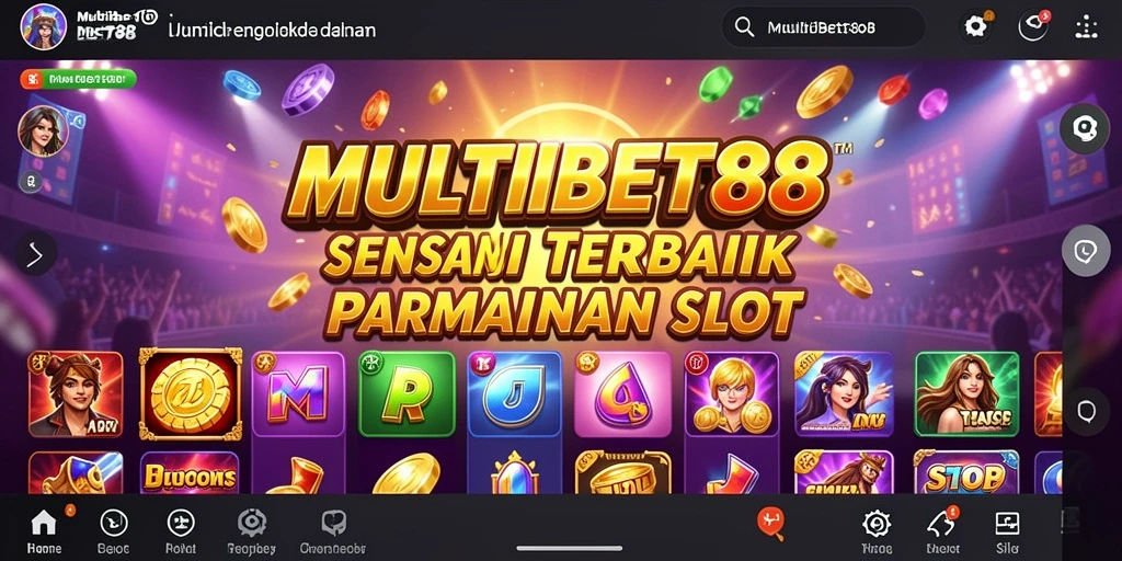 Tampilan menarik dari gameplay Slot MULTIBET88 yang menghibur.