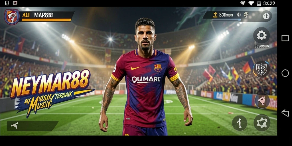 Tampilan gameplay NEYMAR88 dengan berbagai fitur menarik dalam musik.