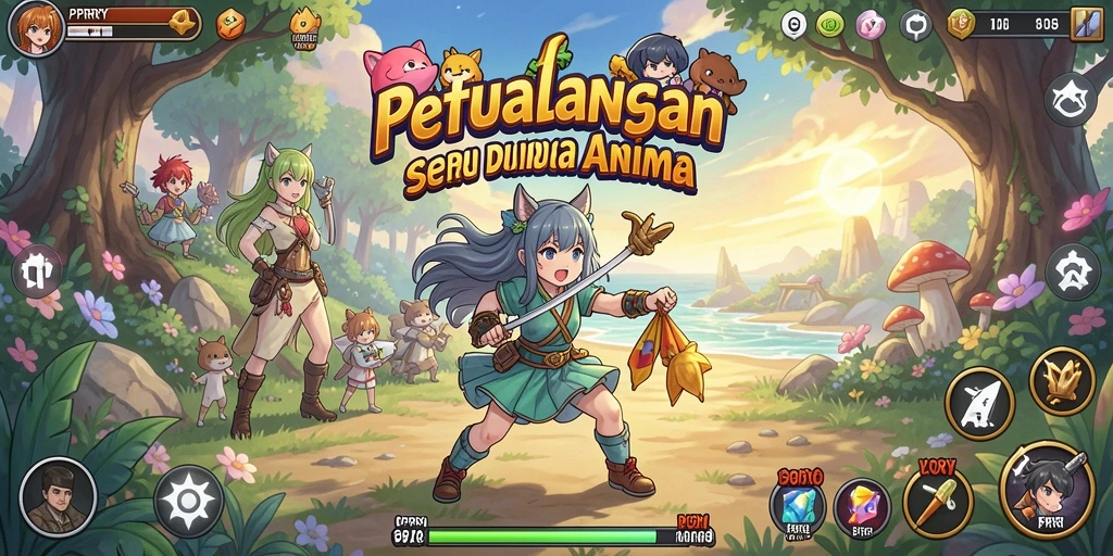 Tampilan permainan PPRRYY yang seru dan penuh warna.