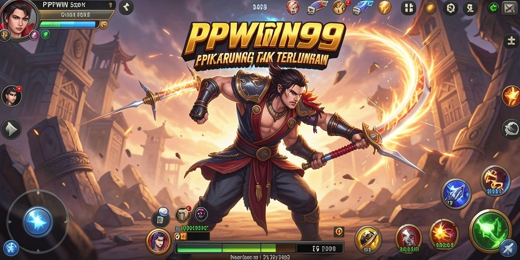 Screenshot PPWIN99 menunjukkan aksi pertarungan yang seru dan mendebarkan.