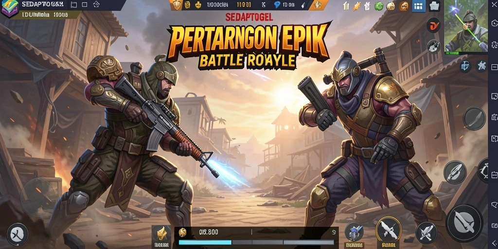 Tampilan gameplay SEDAPTOGEL yang penuh aksi dan strategis.