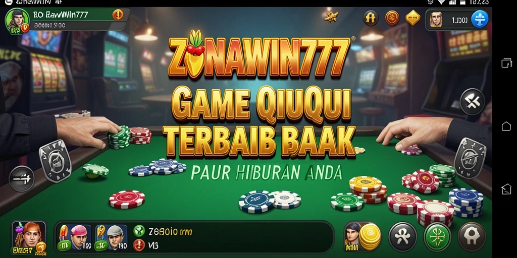 Gameplay QiuQiu yang seru dan interaktif di ZONAWIN777.